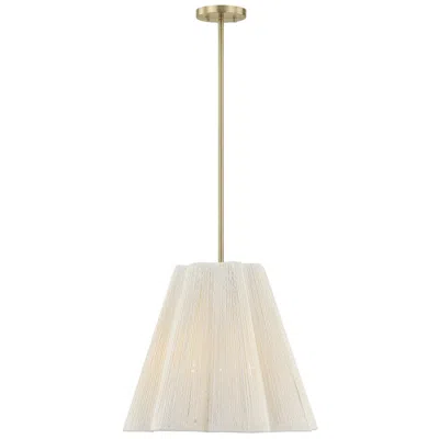 Savoy House Rosa 4-light Pendant In Noble Brass In Gold
