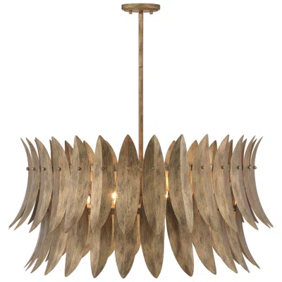 Savoy House Sanctuary 8-light Pendant In Coronado By Breegan Jane In Gold