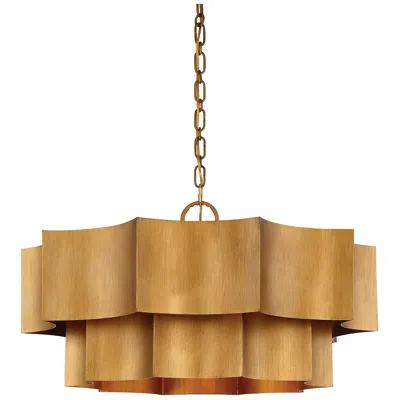 Savoy House Shelby 30" Wide Gold Patina Pendant Light
