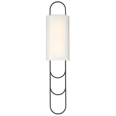 Savoy House Tartine 1-light Led Wall Sconce In Matte Black In White