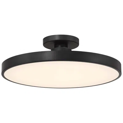 Savoy House Thayer 1-light Led Ceiling Light In Matte Black