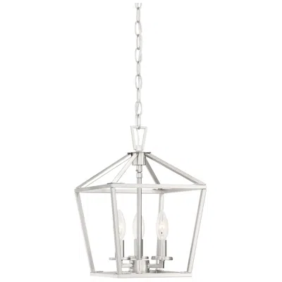 Savoy House Townsend 10" Wide Satin Nickel Metal 3-light Mini Pendant