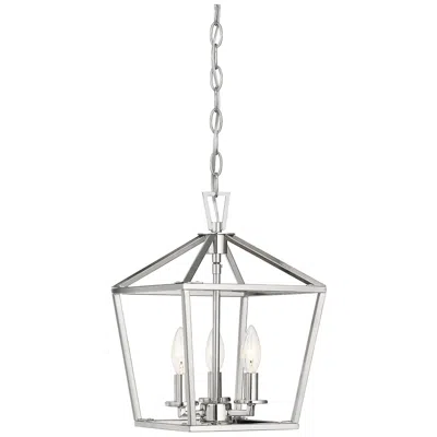 Savoy House Townsend 15" Wide Polished Nickel 3-light Pendant