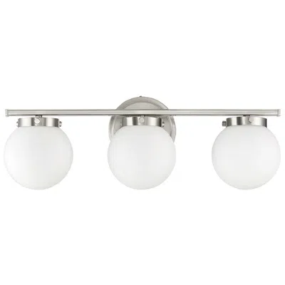 Savoy House Versa 24" Wide Brushed Nickel 3-light Vanity Bath Light