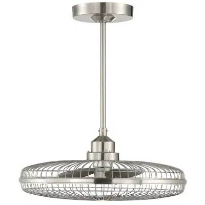 Savoy House Wetherby Led Fan D'lier In Satin Nickel