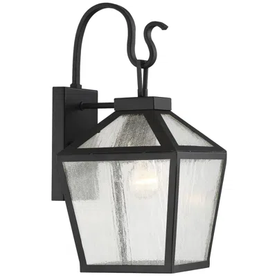 Savoy House Woodstock 1-light Outdoor Wall Lantern In Black