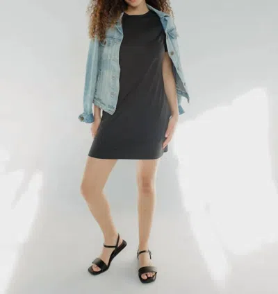 Savra√© Adelynn T-shirt Dress In Black