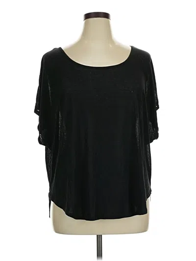 Pre-owned Savvi 3/4 Sleeve T-shirt In Black