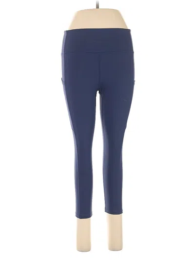 Pre-owned Savvi Active Pants In Blue