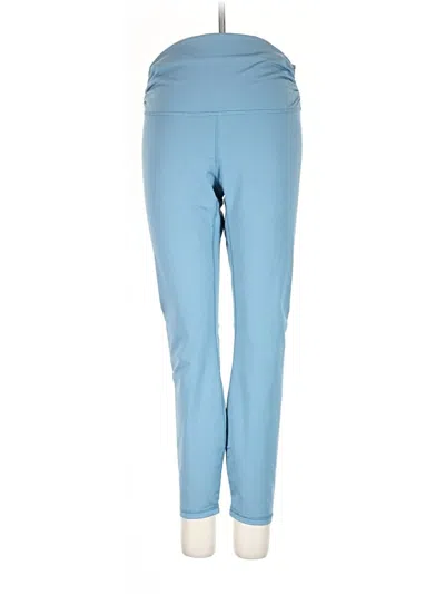 Pre-owned Savvi Active Pants In Blue
