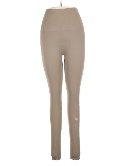 Pre-owned Savvi Active Pants In Brown