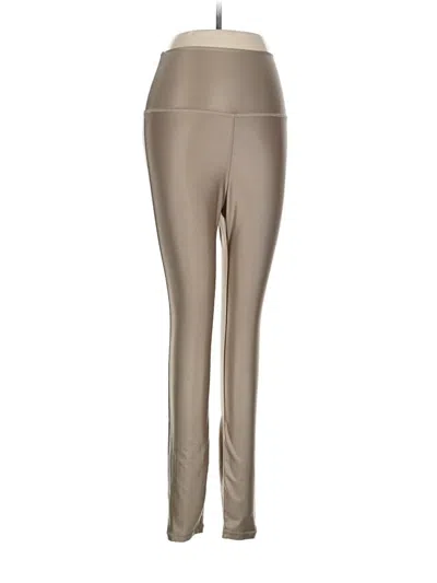 Pre-owned Savvi Active Pants In Gold