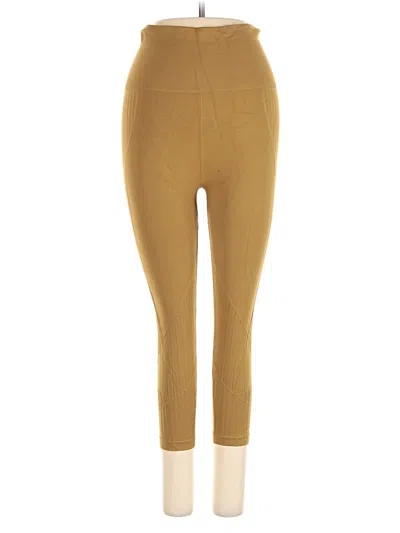 Pre-owned Savvi Active Pants In Gold