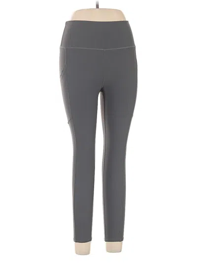 Pre-owned Savvi Active Pants In Gray