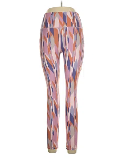 Pre-owned Savvi Active Pants In Pink