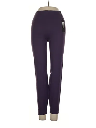 Pre-owned Savvi Active Pants In Purple