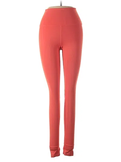 Pre-owned Savvi Active Pants In Red