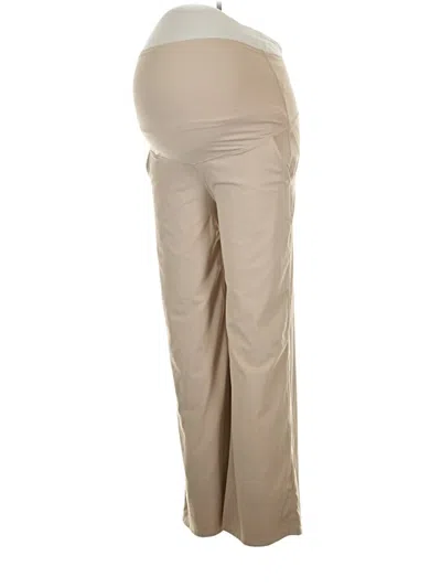 Pre-owned Savvi Active Pants In Tan