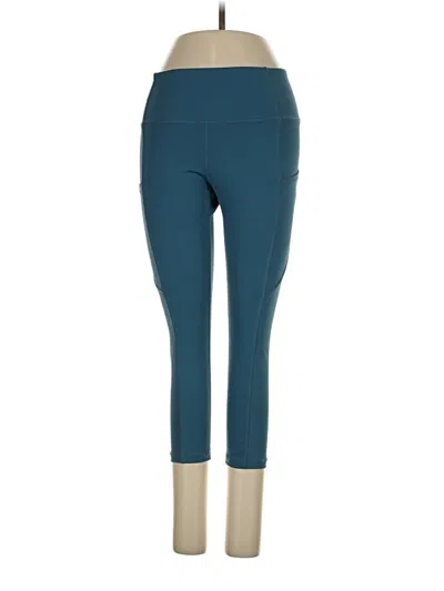 Pre-owned Savvi Active Pants In Teal