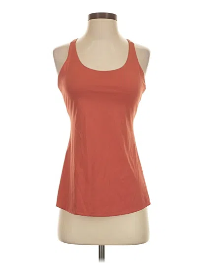 Pre-owned Savvi Active Tank Top In Orange
