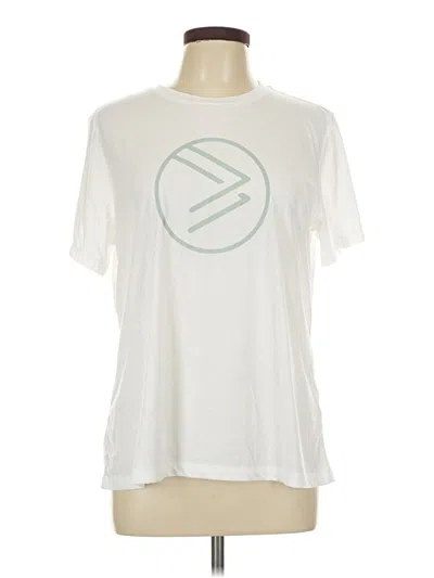 Pre-owned Savvi Active T-shirt In White