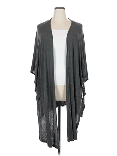 Pre-owned Savvi Cardigan Sweater In Gray