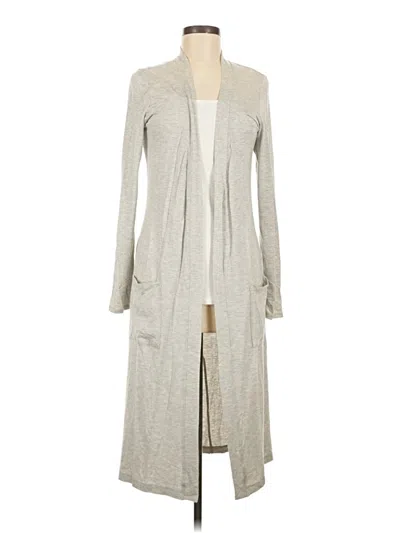 Pre-owned Savvi Cardigan Sweater In Gray