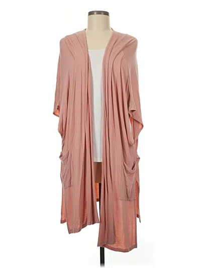 Pre-owned Savvi Cardigan Sweater In Pink