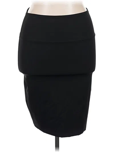 Pre-owned Savvi Casual Skirt In Black