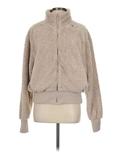 Pre-owned Savvi Fleece Jacket In Tan