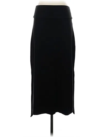 Pre-owned Savvi Formal Skirt In Black