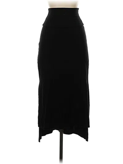 Pre-owned Savvi Formal Skirt In Black