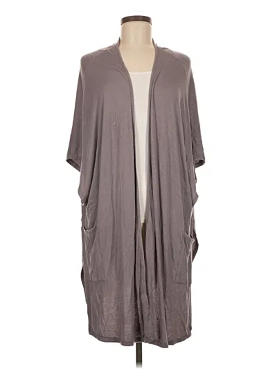Pre-owned Savvi Kimono In Gray