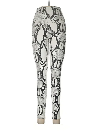 Pre-owned Savvi Leggings In Silver