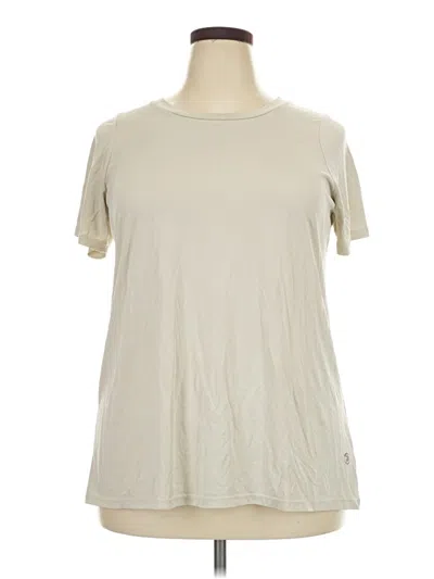 Pre-owned Savvi Short Sleeve T-shirt In Ivory