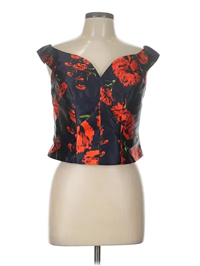 Pre-owned Savvi Sleeveless Blouse In Orange
