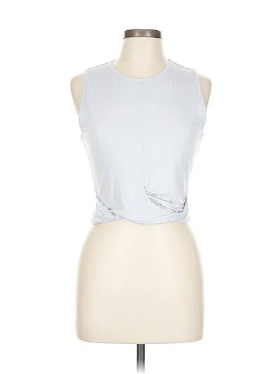 Pre-owned Savvi Sleeveless T-shirt In Silver