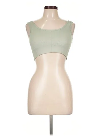 Pre-owned Savvi Sports Bra In Green