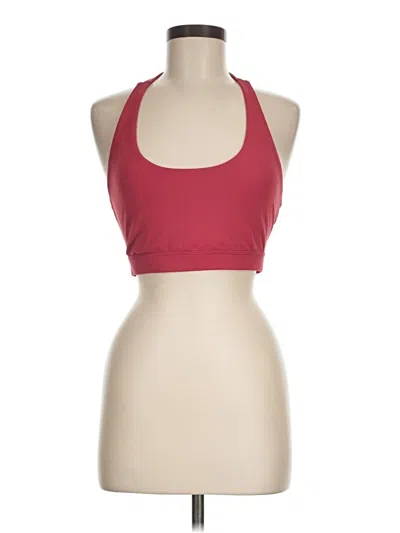 Pre-owned Savvi Tank Top Red Halter Neckline Tops