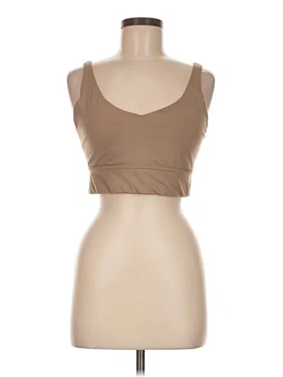 Pre-owned Savvi Tank Top Tan Strapless Neckline Tops