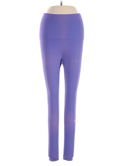 Pre-owned Savvi Yoga Pants In Purple