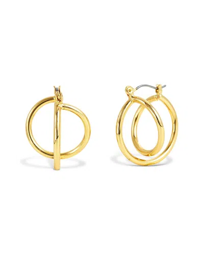 Savvy Cie 14k Plated Corkscrew Earrings
