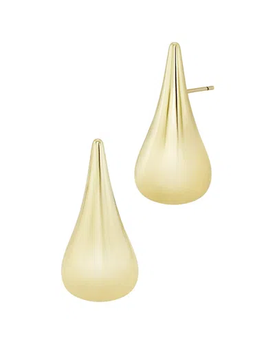 Savvy Cie 14k Plated Stud Earrings In Gold