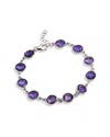 Savvy Cie 18 Carat Amethyst Bracelet 1
