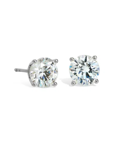 Savvy Cie 18k & Silver Cz Studs