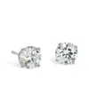 Savvy Cie 18k & Silver Cz Studs