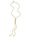 Savvy Cie 18k Over Silver Athena Y Necklace