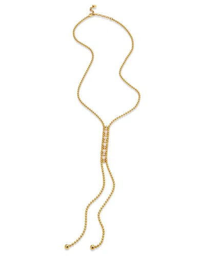 Savvy Cie 18k Over Silver Athena Y Necklace