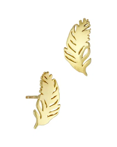 SAVVY CIE SAVVY CIE 18K OVER SILVER STUDS