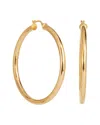 Savvy Cie 18k Plated Chubby Hoops